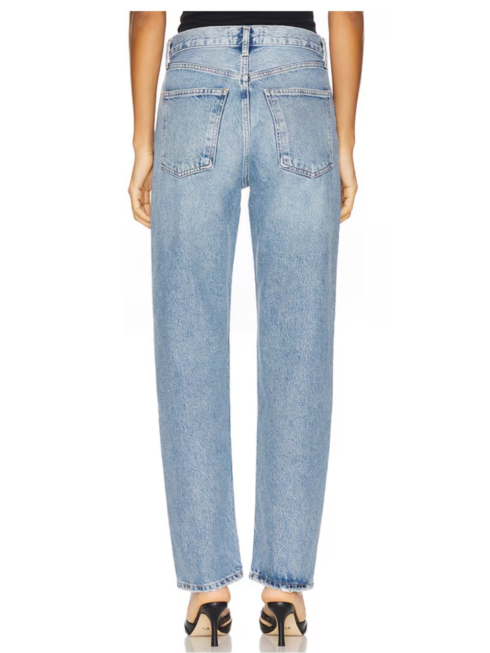 Agolde 90s Pinch Waist High Rise Straight Jeans - Picture 4 of 10
